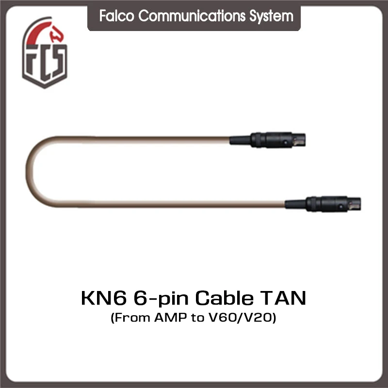 KN6 6-Pin TAN