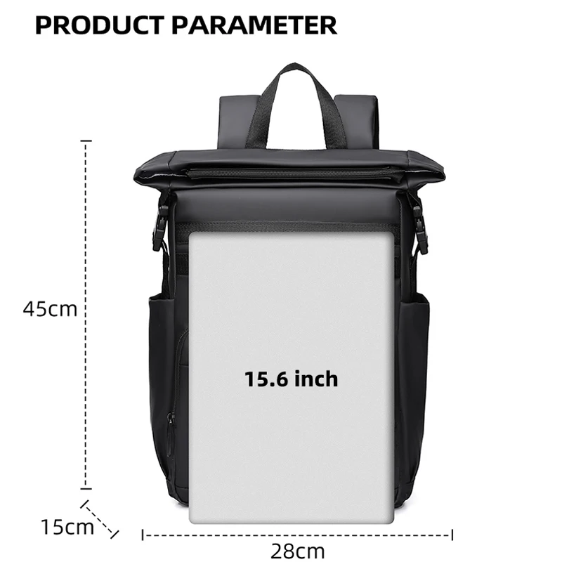 Mochila para deportes al aire libre, Camping, viajes, senderismo, mochilas para ordenador portátil de negocios, mochila escolar para libros de estudiantes, bolsas de gimnasio y Fitness, mochila de mano - imagen 3