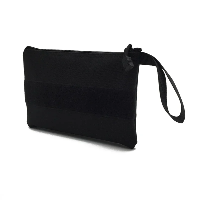 Bolso de mano para deportes al aire libre, bolso de mano portátil, bolsa de almacenamiento de herramientas multifuncional, billetera táctica, bolsa para llaves y tarjetas, bolsa para dinero - imagen 4