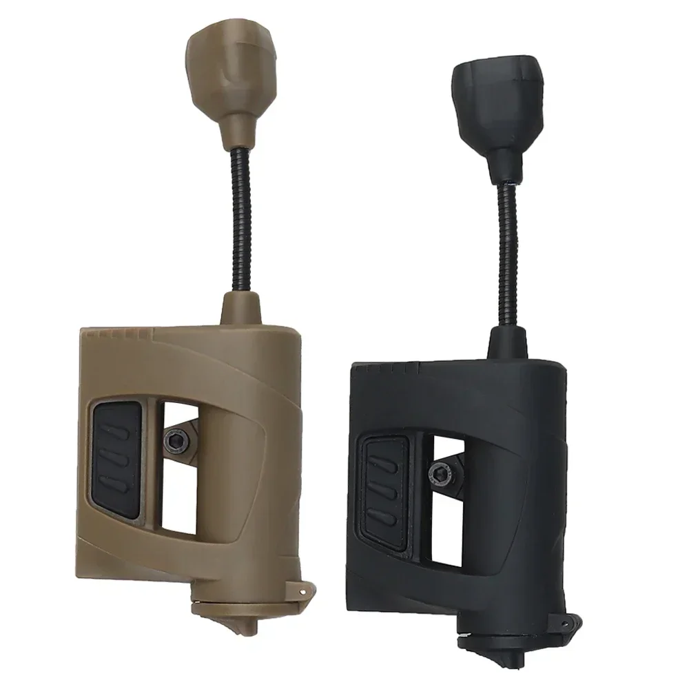 Luz de casco deportiva Mpls, lámpara de casco de carga, 4 modos, verde, rojo, láser IR, linterna de cabeza para caza, Airsoft - imagen 2