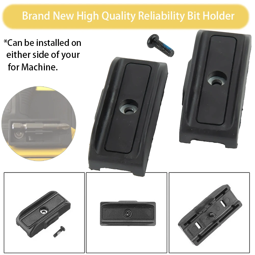 Tornillo de sujeción de portapuntas magnético para Dewalt 10,8 V 14,4 V 18V XR, llave de taladro de impacto inalámbrica, soporte de brocas, accesorios de herramientas eléctricas