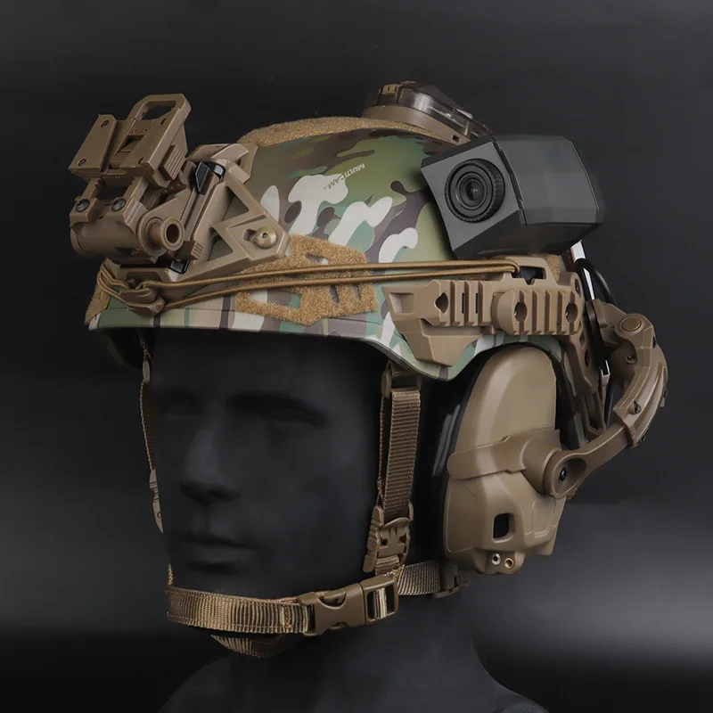 Casco táctico Wendy 3,0 versión gruesa seguridad equipo balístico rápido M-LOK tácticas al aire libre caza Airsoft deportes equipo de protección - imagen 2
