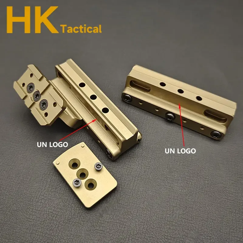 Soporte táctico Airsoft serie COG rápido con Base óptica compensada RM y juego de placa adaptadora para caza TA31 TA11 ACO VCO - imagen 3