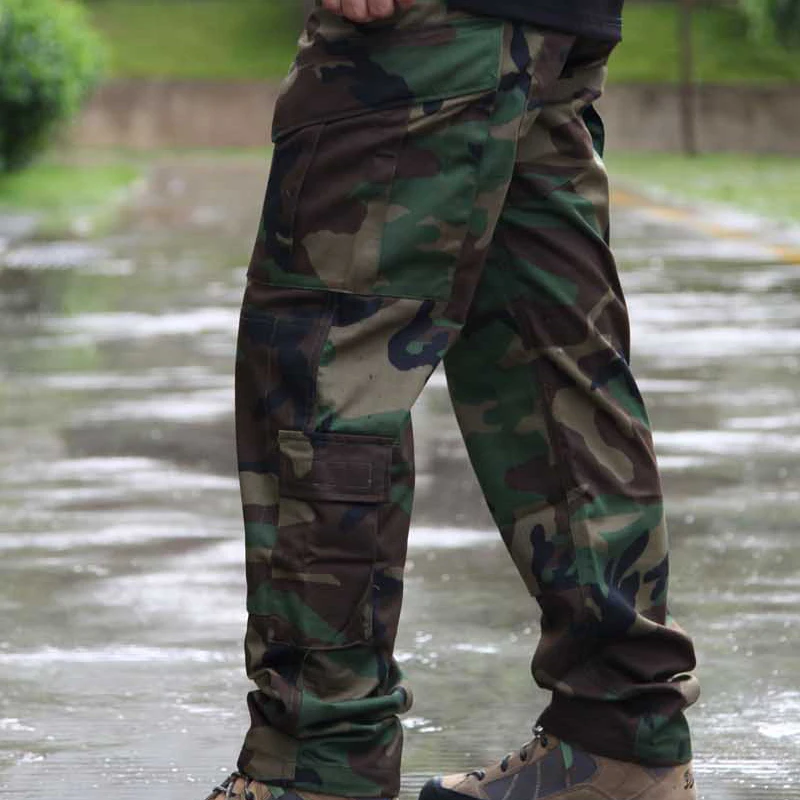 Emersongear pantalones tácticos BDU entrenamiento de combate hombres pantalones Cargo Airsoft caza deportes al aire libre senderismo ciclismo poliéster algodón - imagen 4