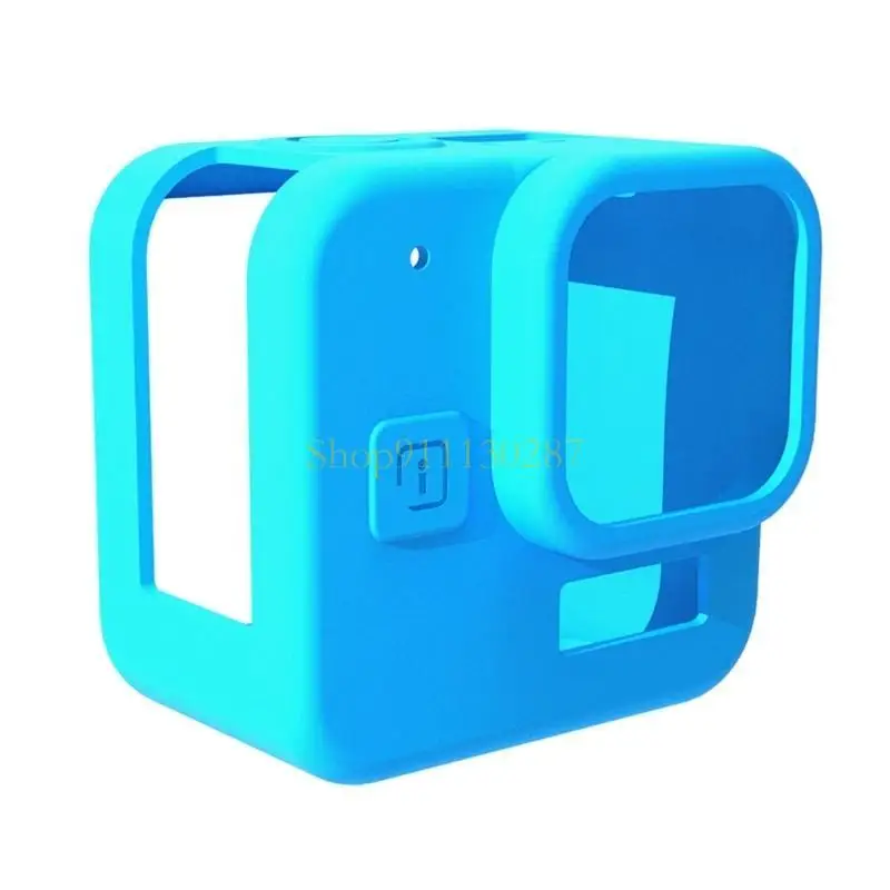 J1HC Case silicona Cubierta protectora Piel Protección contra caída Manga lavable para 11 Black Mini Action Camera - imagen 3