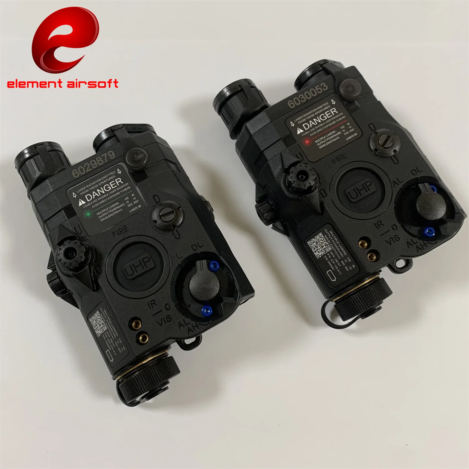 Táctico Airsoft UHP AN PEQ 15 PEQ-15 LA5C punto rojo verde indicador láser IR arma explorador LED AR15 luz ajuste riel de 20MM - imagen 3