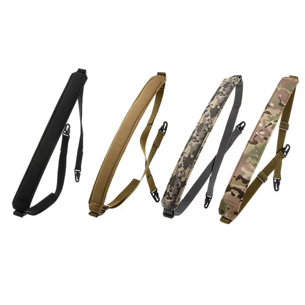 Correa de entrenamiento de separación rápida ajustable de 2 puntos, eslinga táctica para Rifle, correa de hombro multifunción para combate y caza - imagen 3