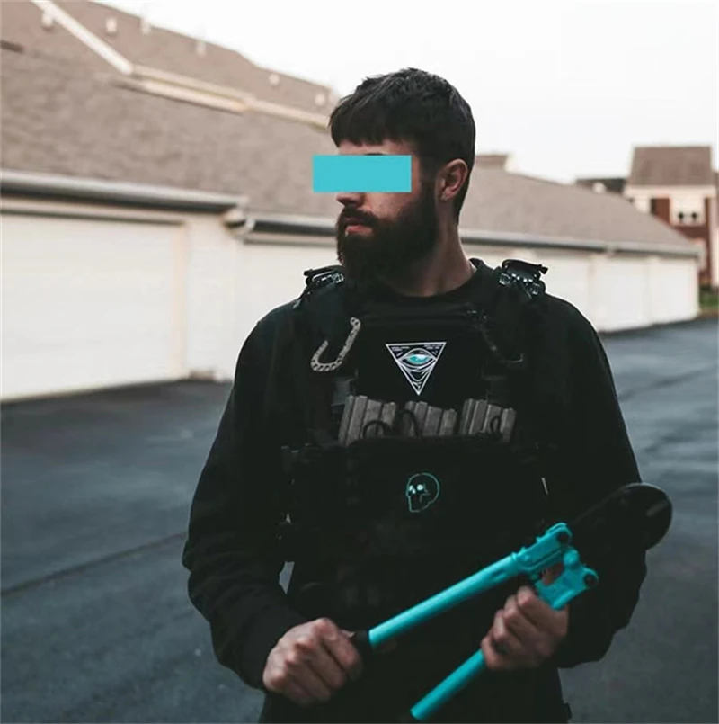 Parche de PVC Eye of God Bombs para ropa, chaleco táctico, insignia de decoración DIY, mochila al aire libre, brazaletes - imagen 4