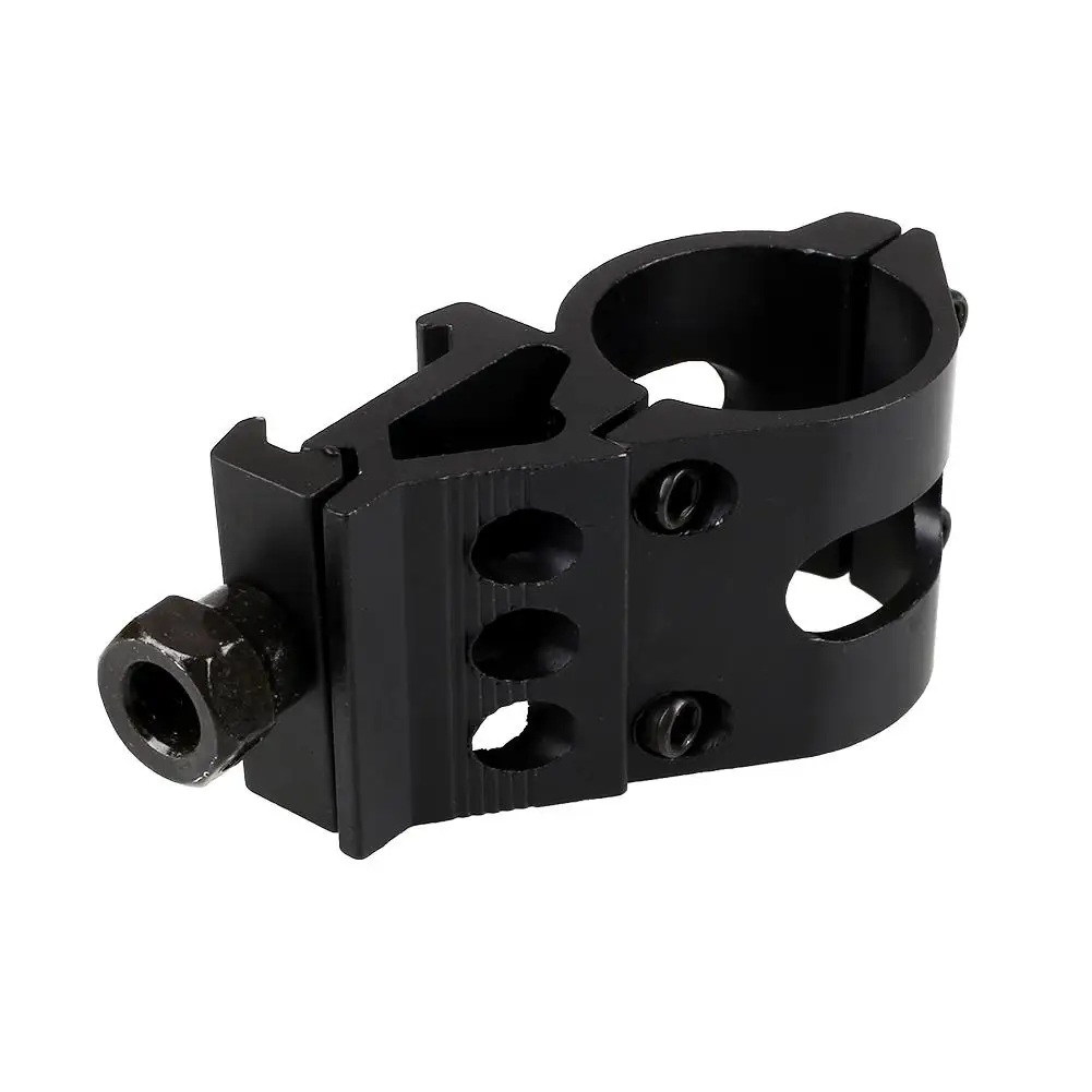 Riel Picatinny de 20mm, montaje lateral compensado, linterna para pistola, soporte para accesorios tácticos de caza - imagen 2