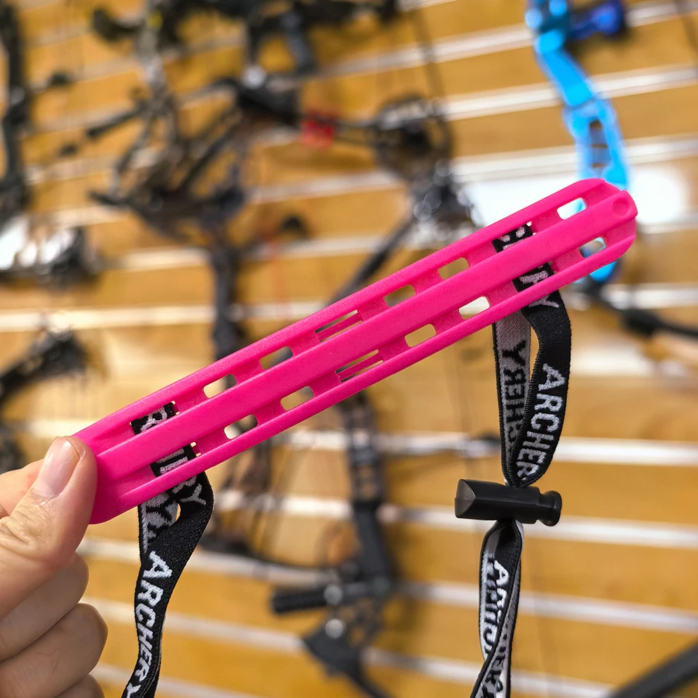 Protector de brazo tiro con arco de plástico duro ajustable - imagen 5