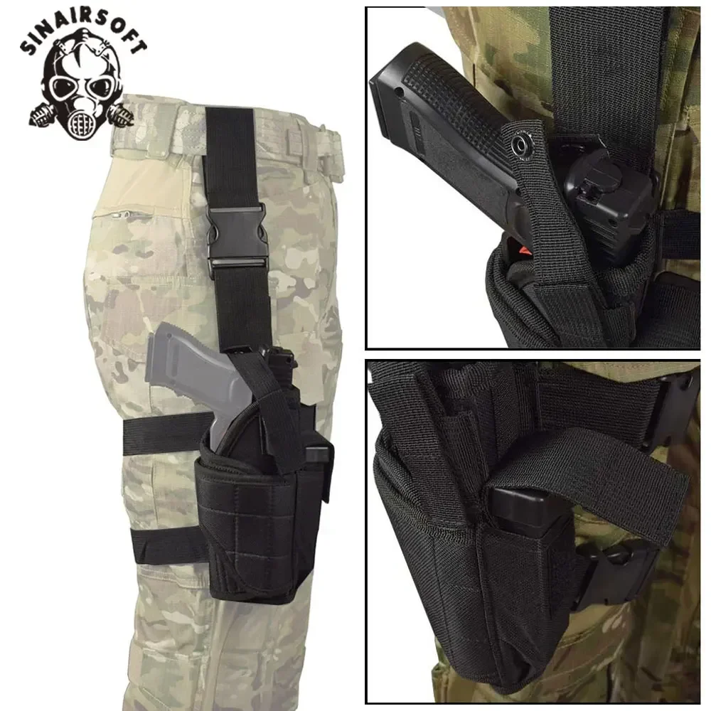 Funda Tornado Drop Leg Thigh para pistola Glock mano derecha - imagen 5