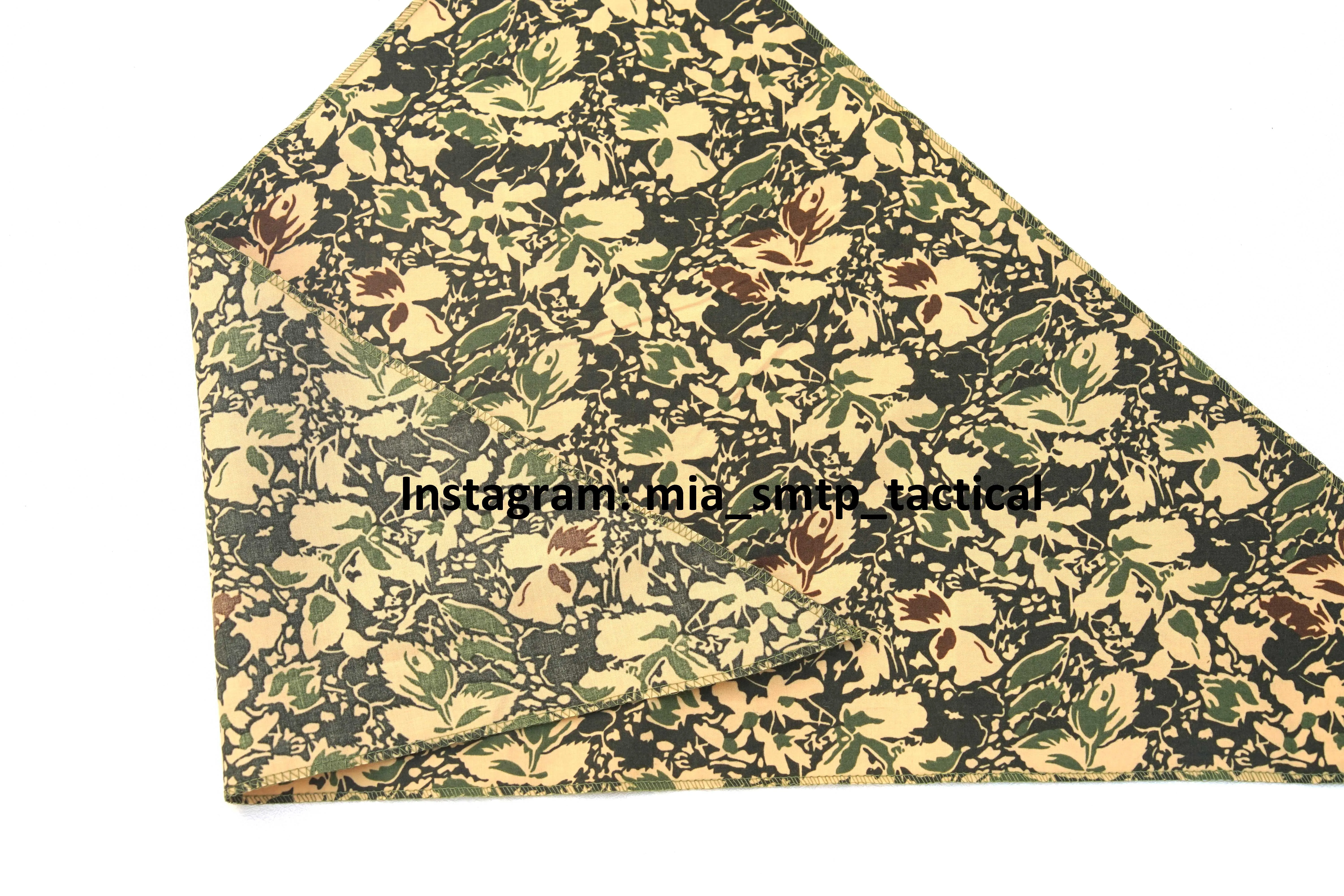 Bufanda triangular SMTP E6, pañuelo floral ruso, soviético, Partizan LETO, SS LETO - imagen 5