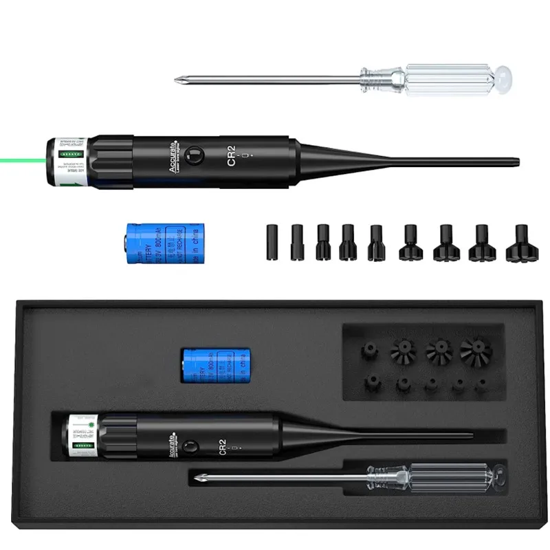 Mira de orificio láser roja, colimador, mira de orificio láser, calibre.177 a.50, para caza - imagen 5