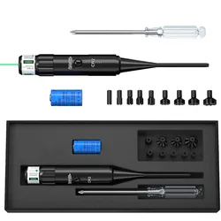 Kit de mira de orificio Boresighter láser rojo para calibre 0,17 a.54 para caza