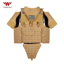 Chaleco táctico YAKEDA desmontable MOLLE modular corte láser exteriores