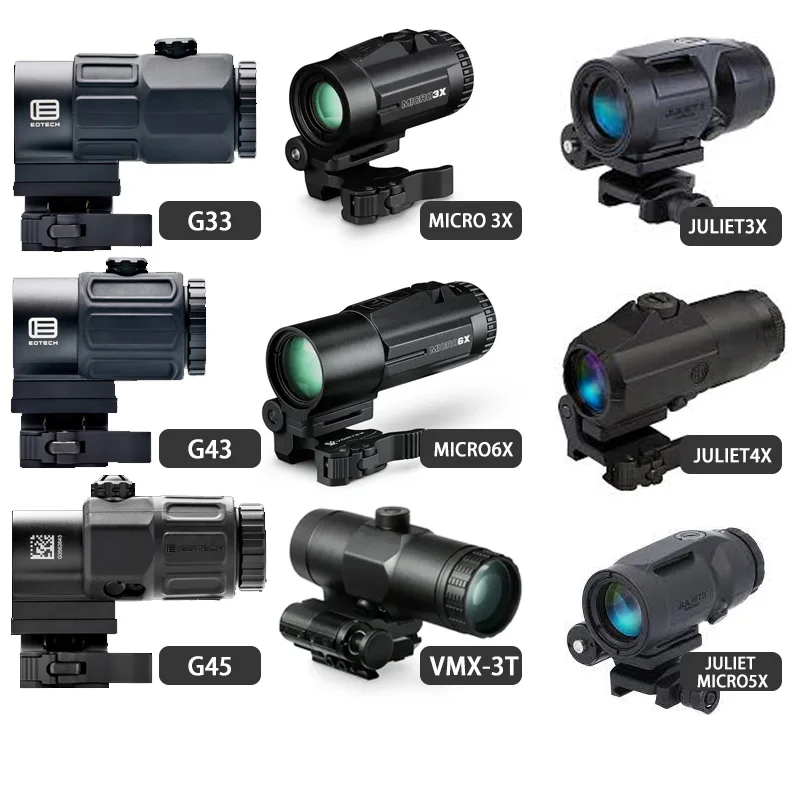 Unidad Táctica FTC OMNI lupa con palanca QD rápida, monturas de alcance de vista de altura óptica de 2,26 "con marcas originales - imagen 3