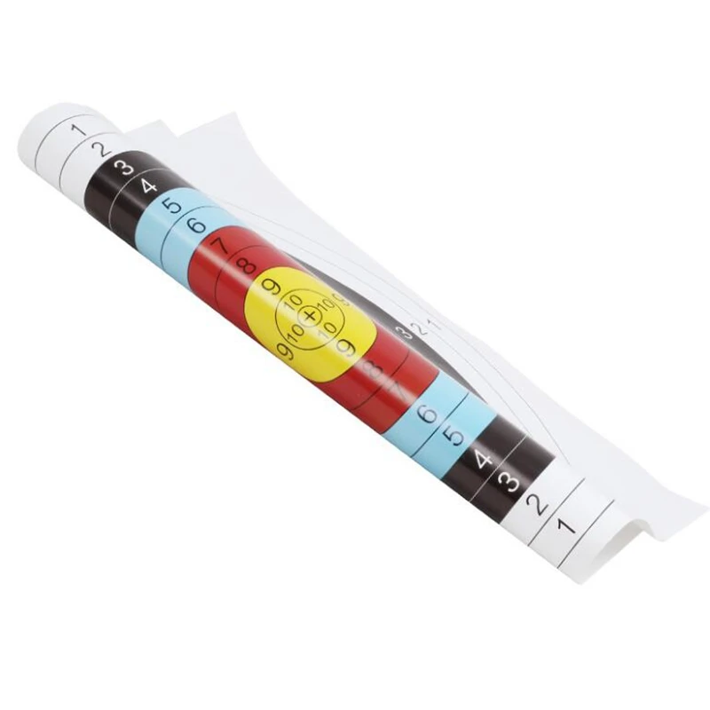 Papeles de tiro con arco y flecha para entrenamiento, equipo de caza, 60CM/40CM, 1 unidad - imagen 4