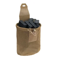 Bolsa táctica MOLLE de nailon 500D, bolsa plegable de reciclaje Mag, bolsa de malla para cinturón