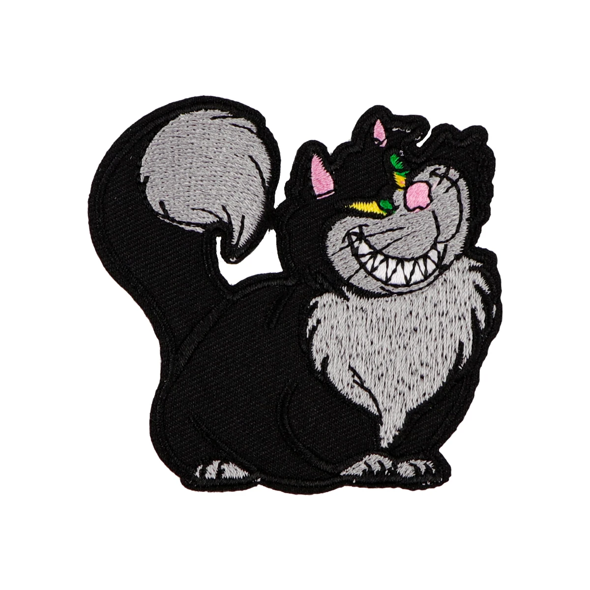Parche bordado de gato negro, parches divertidos de animales de dibujos animados para planchar para ropa, parches termoadhesivos para ropa, insignias para coser DIY - imagen 5
