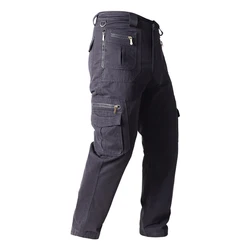 Pantalones Cargo Tácticos Algodón Hombre – Bolsillos estratégicos