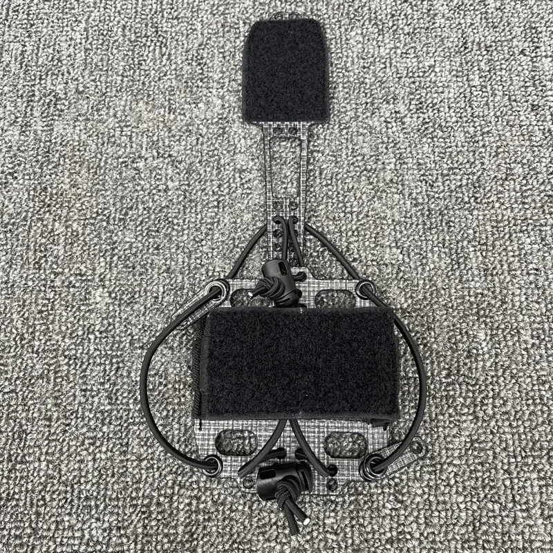 Estuche para batería de casco táctico, bolsa con marco en forma de T, bolsa para batería, bolsa adjunta para pasta de casco Airsoft, bolsa de almacenamiento de batería - imagen 3