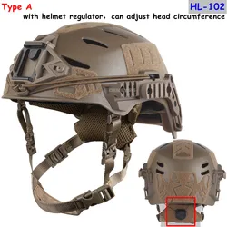 Casco FAST Wendy 3.0 táctico con rieles Picatinny y suspensión