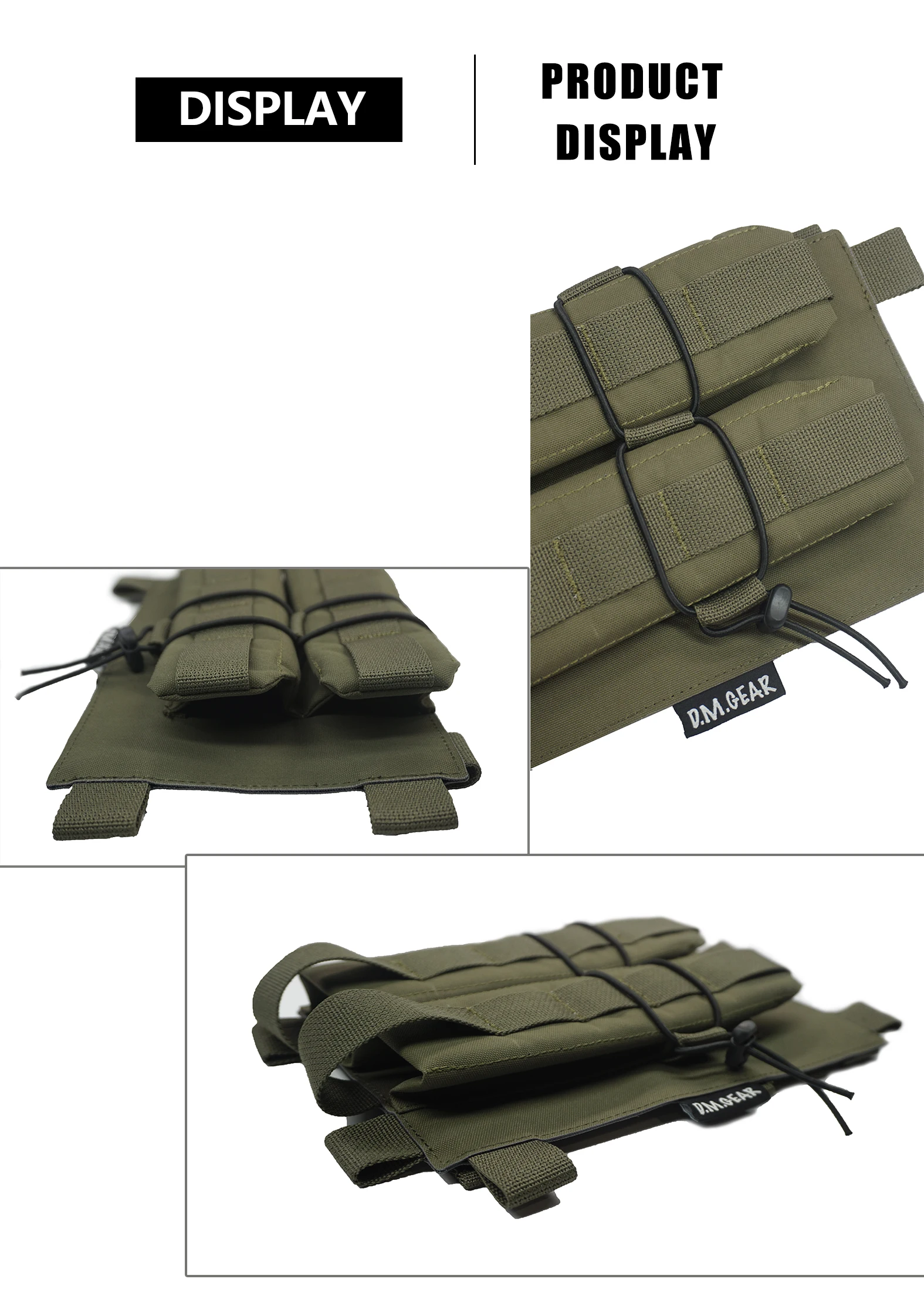 Bolsillo Munición - Detalle de cierre