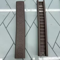 Cubierta de panel de riel táctico FMA TPE para riel de 20 mm, protección ligera antideslizante
