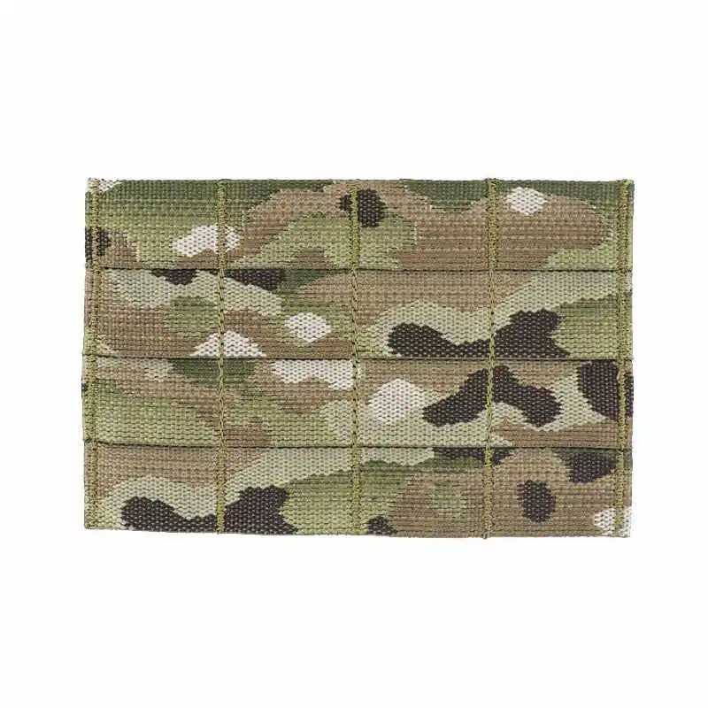 Placa adaptadora triple MOLLE 4x4 panel gancho expansión táctico - imagen 5