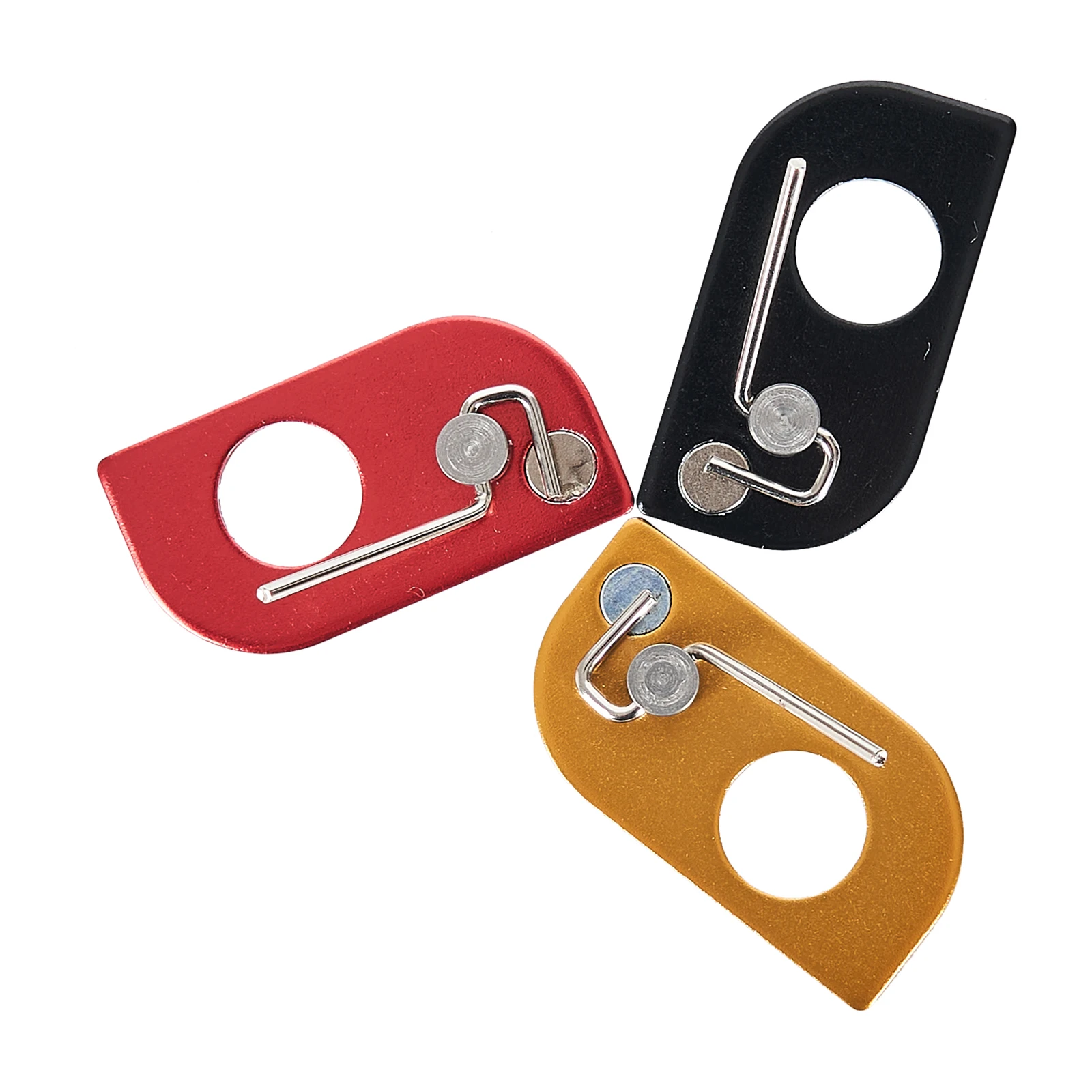 Punta de flecha magnética Mini tres colores adecuada para mano derecha Material de aluminio con parte trasera adhesiva para reemplazo de accesorios - imagen 3