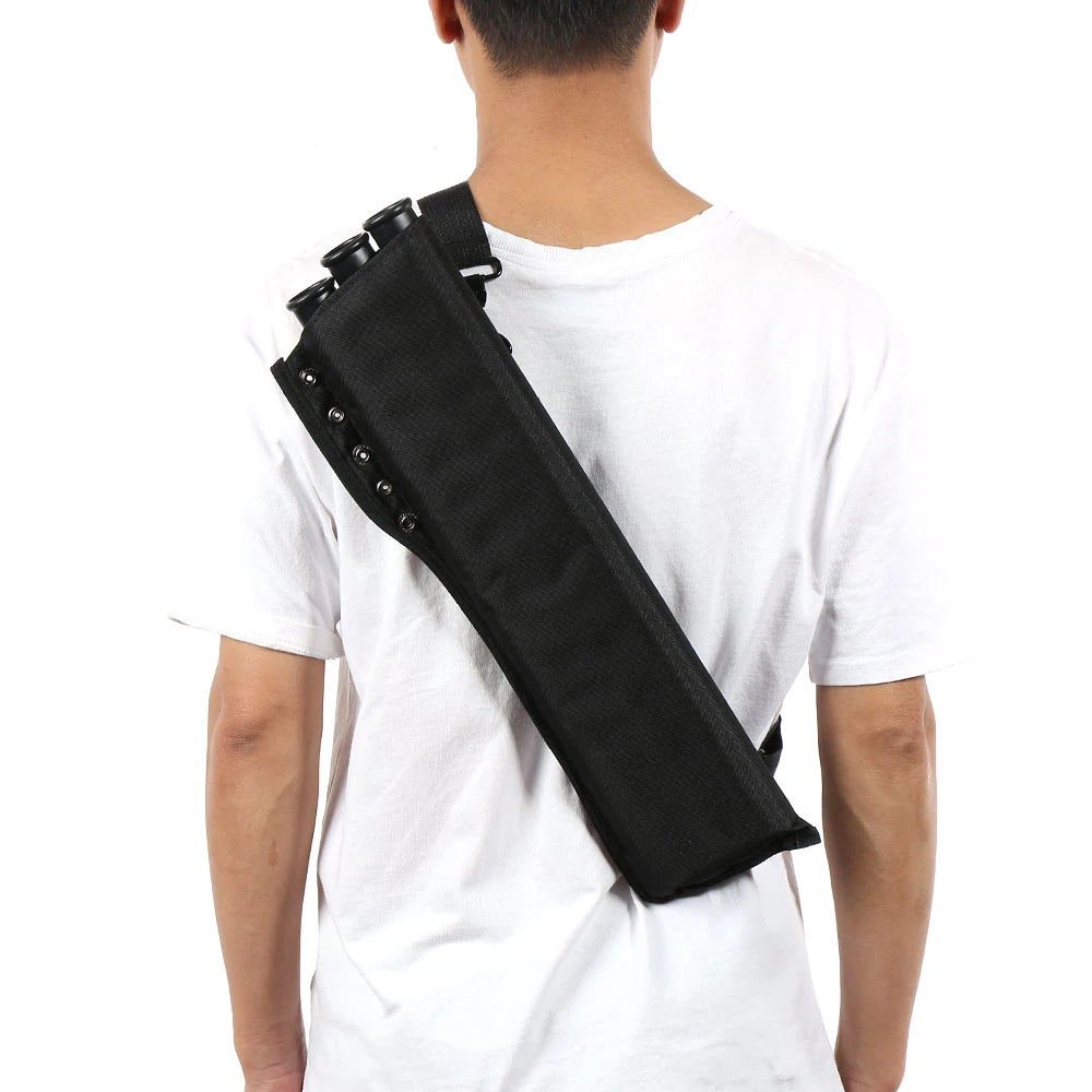 Bolso para tiro con arco, Material de lona para hombro, correas transpirables o espátulas de cintura para tiro con arco al aire libre, caza - imagen 5