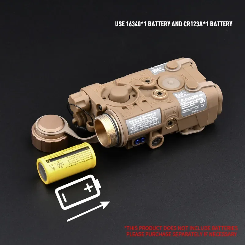 WADSN NGAL IR láser rojo verde azul vista M600 M300 linterna táctica interruptor de presión ajuste 20mm Rail caza Airsoft Accesorios - imagen 2