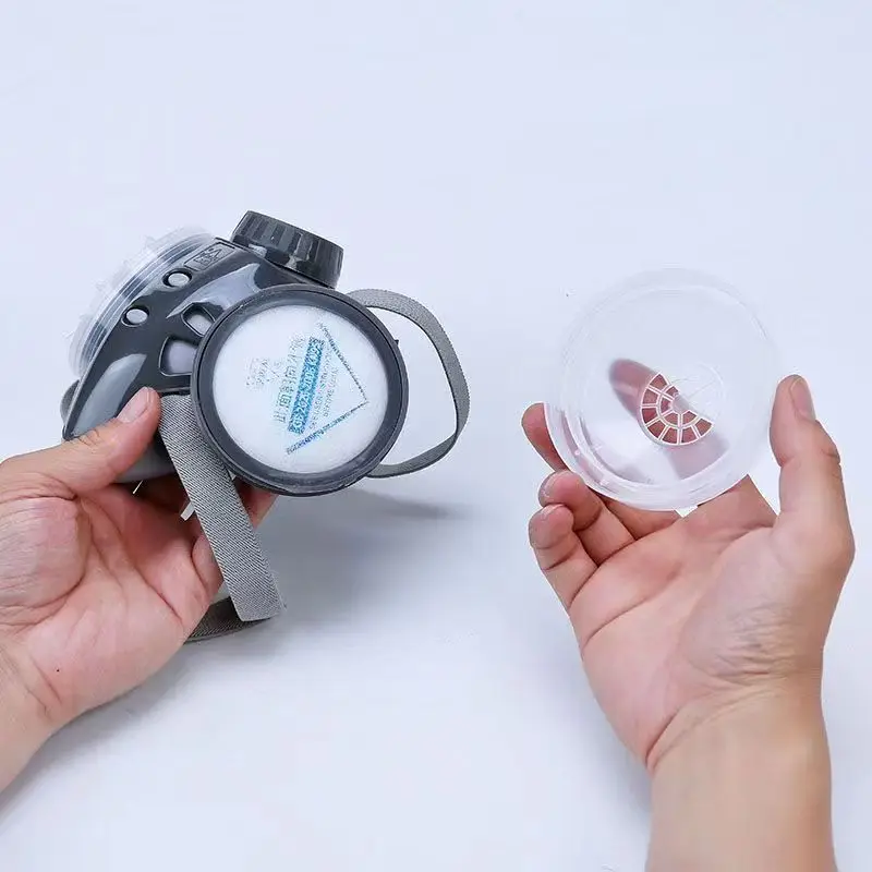 Filtro electrostático ASL-3N11 de algodón antipolvo, partículas no grasas utilizadas para pulir en aerosol, accesorios para máscara antipolvo 308/8200 - imagen 3