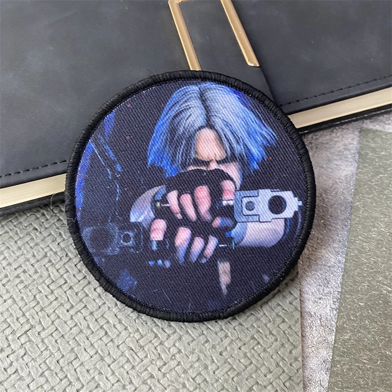 Parche con insignia estampada The Devil May Cry Morale, accesorios para brazalete militar táctico, pegatinas de gancho y bucle para mochilas y sombreros - imagen 3