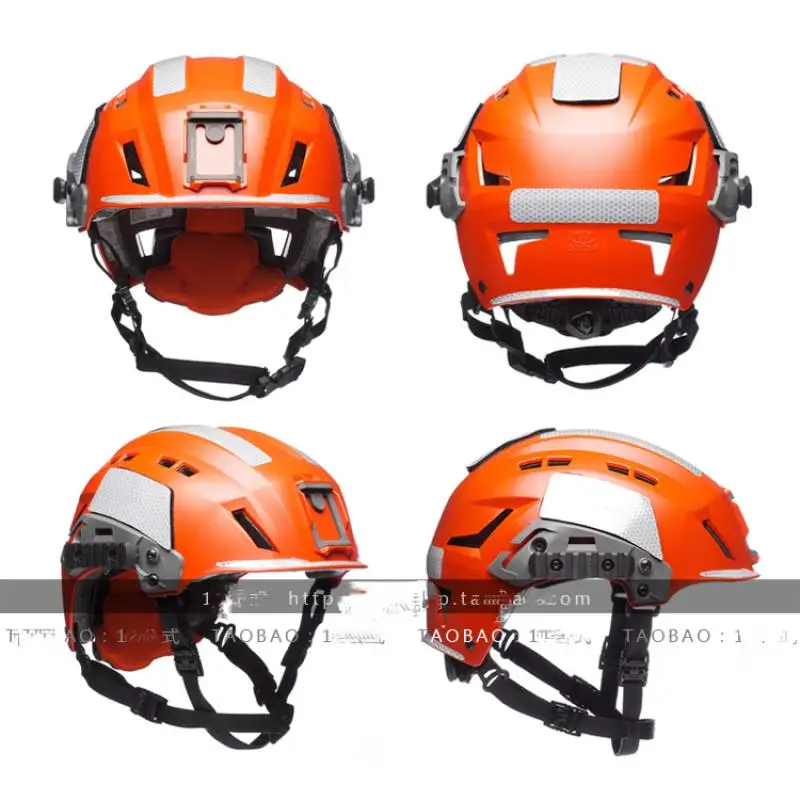 Pegatinas reflectantes tácticas para casco de bomberos y rescate, accesorios decorativos personalizados