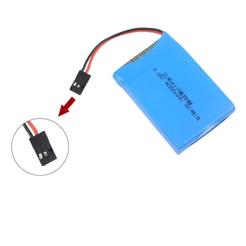 SANWA MT44/M17 Batería LiPo RC Futaba para transmisor - imagen 5