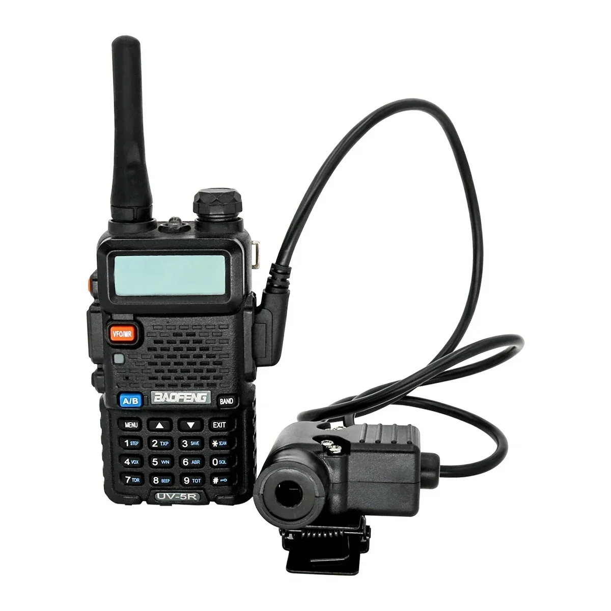 TS TAC-SKY C2 COMTA II Headse táctico con adaptador U94 PTT para Baofen UV5R UV82 Walkie Talkie para caza Airsoft deportes - imagen 5