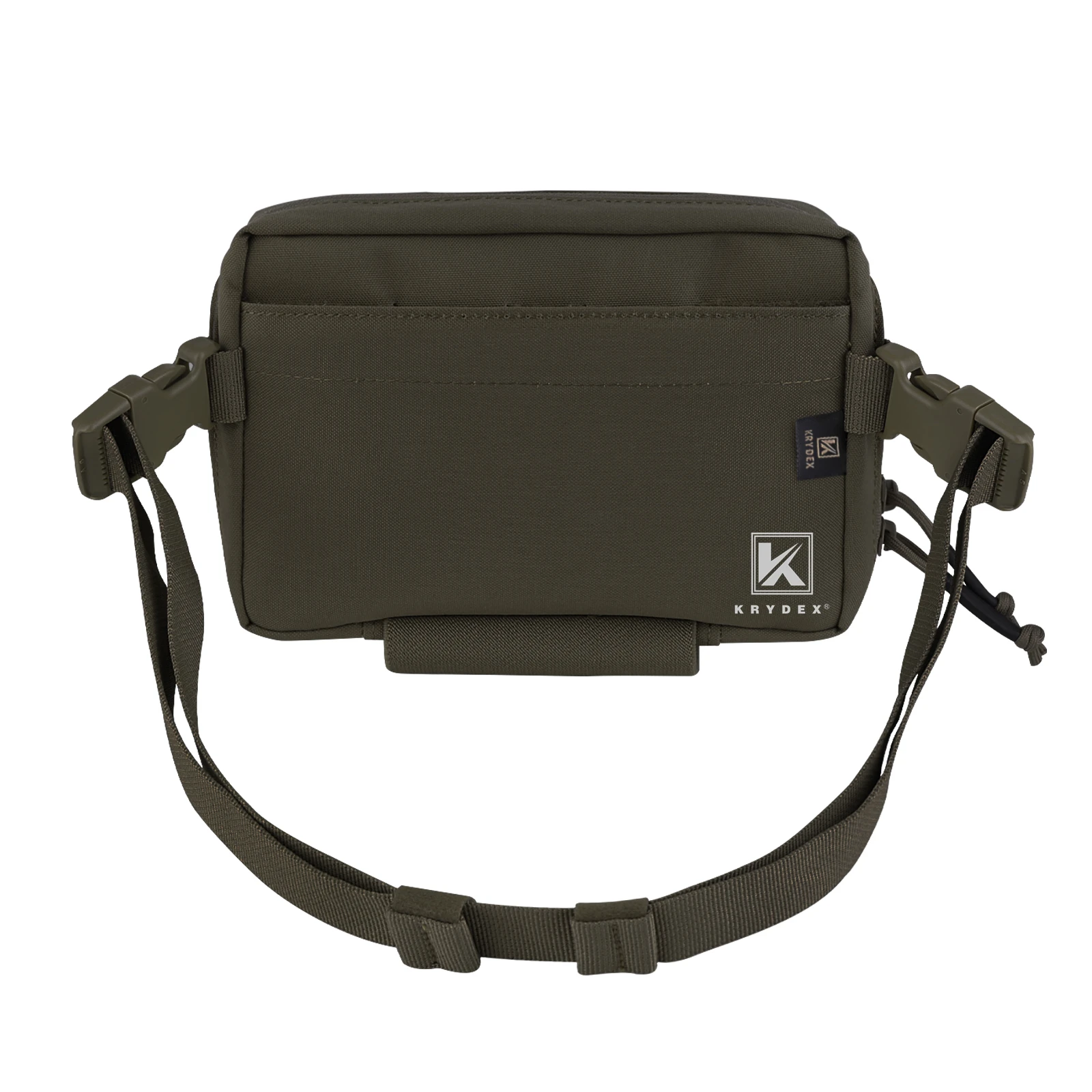 KRYDEX-riñonera táctica de liberación rápida, riñonera Modular de 9 "x 7" x 2 ", riñonera para chaleco portador de placa, aparejo de pecho, Color RG - imagen 3