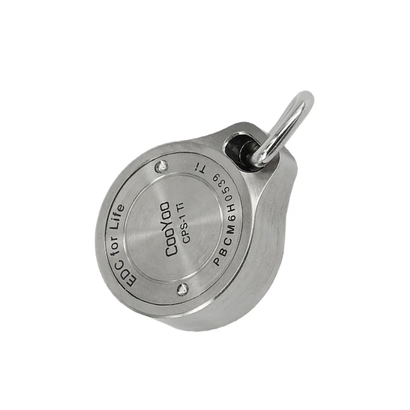 CooYoo-Mini brújula CPS1 de aleación de titanio/Cobre, aguja de señalización para exteriores, portátil, luminoso, impermeable - imagen 2