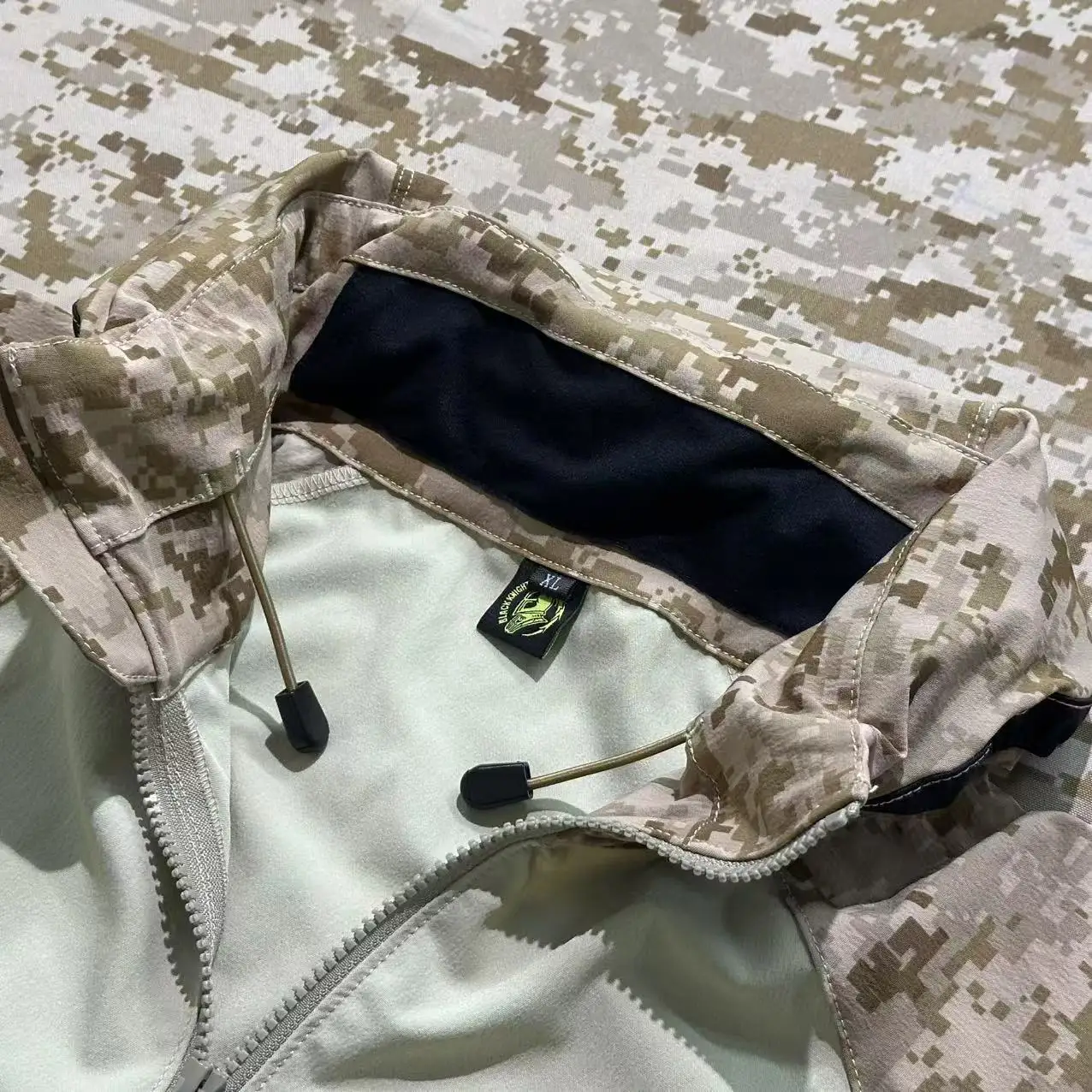 Chaqueta de media cáscara elástica para todo clima de cuatro lados AOR1 de concha suave completa para exteriores LEAF - imagen 5