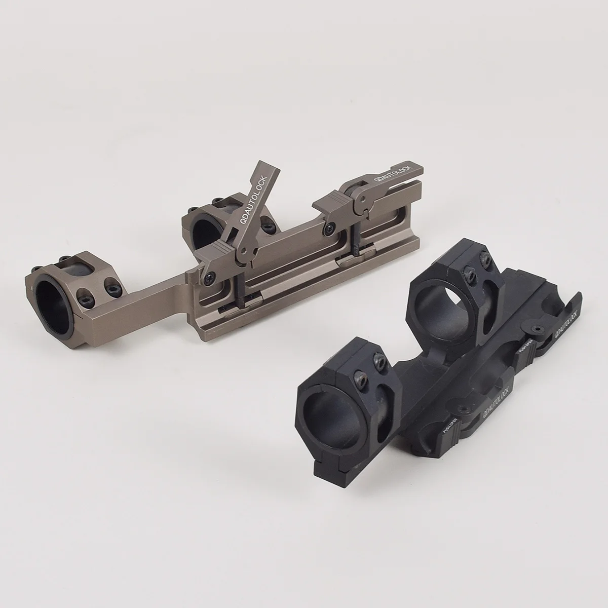 Rifle táctico QD de 25,4mm y 30mm, accesorio de una pieza, montaje en voladizo largo y corto, alcance óptico, doble anillo, montaje en riel de 20mm AR15 M4 - imagen 5