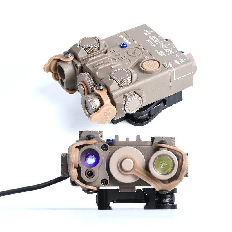 WADSN DBAL A2 táctico verde rojo azul punto Nylon IR luz LED linterna luz de caza DBAL-A2 PEQ MAWL accesorios AR15 - imagen 5