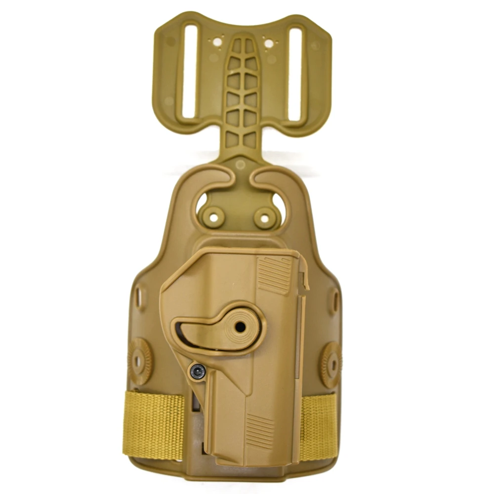 Funda táctica para pistola Beretta PX4, bolsa de doble cargador, pierna derecha, cinturón de cintura, 360 grados - imagen 4