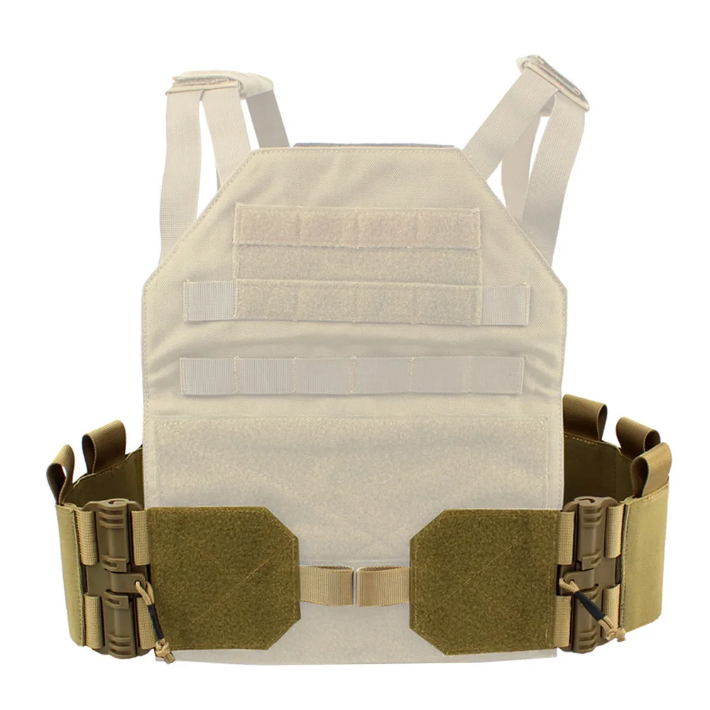 Juego de hebilla de eliminación táctica VULPO FCSK, chaleco Molle Universal, conjunto de liberación rápida, faja elástica, cubierta de cintura, equipo de chaleco - imagen 2