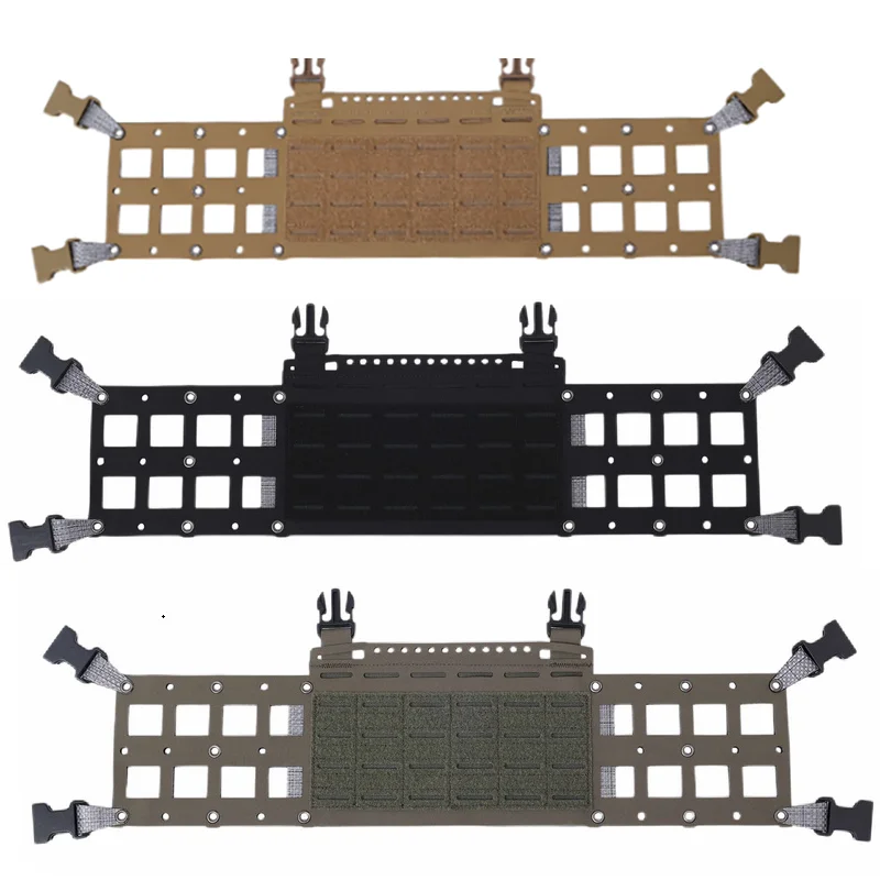 Plataforma de plataforma de pecho liviana modular Chengyi Color personalizable - con sistema MOLLE de 14 filas