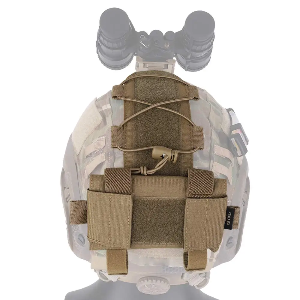 Bolsa táctica para batería de casco, bolsa de contrapeso MK1, paquete de batería para casco, bolsa de peso de equilibrio con gancho para casco táctico - imagen 2