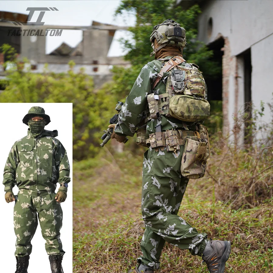Sudadera táctica camuflaje floral con capucha – exterior