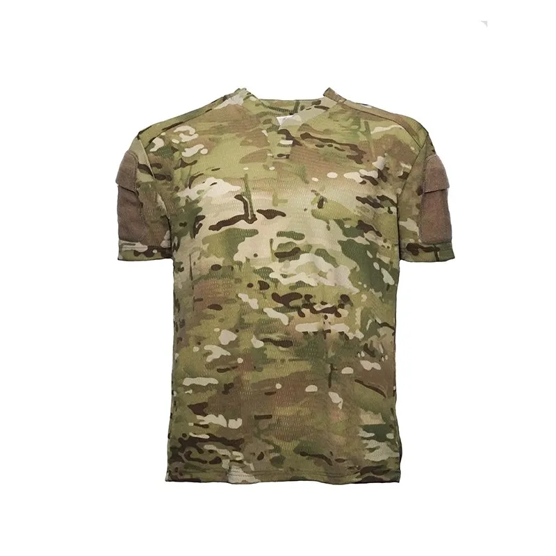 Camiseta de secado rápido y transpirable para hombre, camisa mejorada para exteriores, Verano - imagen 2