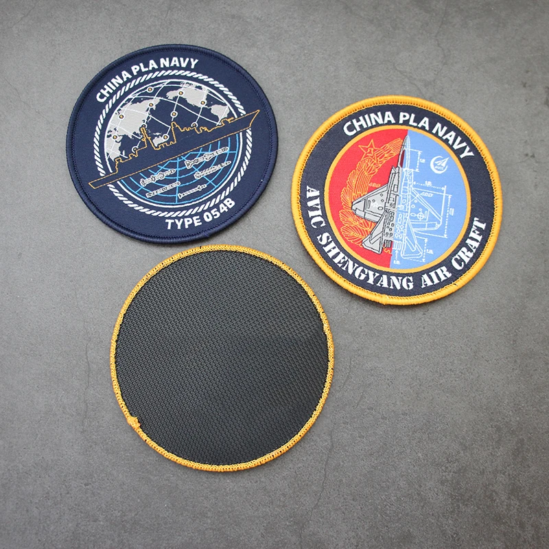 Parche bordado J20S Loyal Wingman J16 Fighter YY-20 ZHURIHE CHINA NAVY J35 Tankers de aire para decoración de ropa y mochila - imagen 4