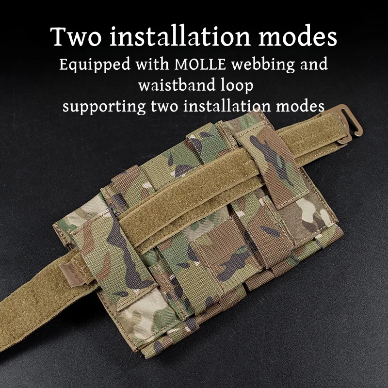 Bolsa de primeros auxilios al aire libre, Camuflaje, liberación rápida, bolsa de supervivencia Molle, kit de emergencia - imagen 3